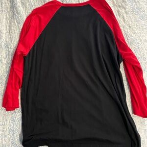 Strange love baseball tee